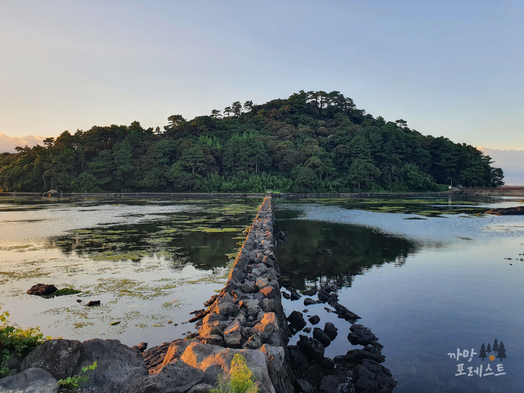 오조포구 포토존