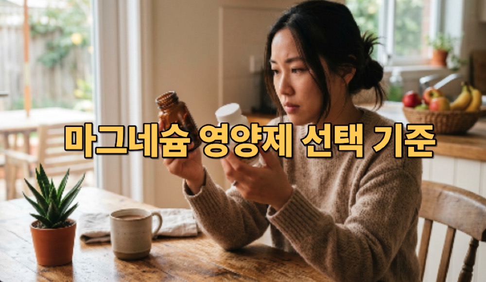 마그네슘 영양제