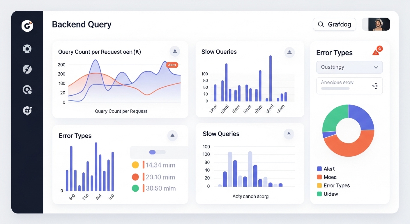 운영 환경에서 JPA 쿼리 수 모니터링하는 대시보드 예시