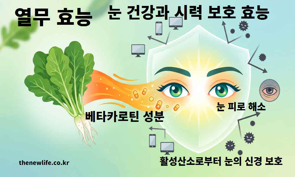 열무 효능 눈 건강 시력 보호