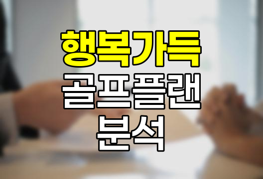 골프보험 혁신, 1만원대 행복가득 골프플랜 심층 분석