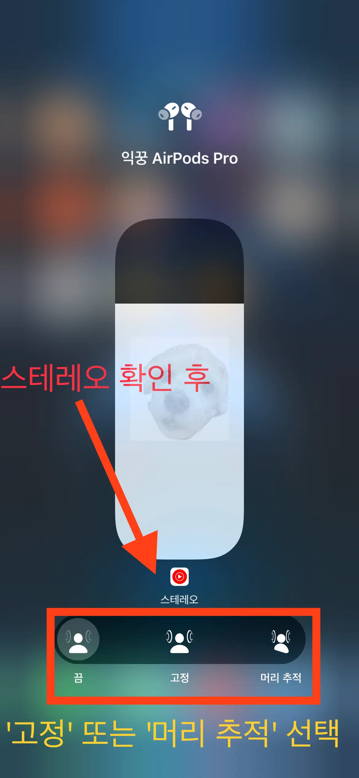 아이폰 에어팟 스테레오 공간화 마무리 단계