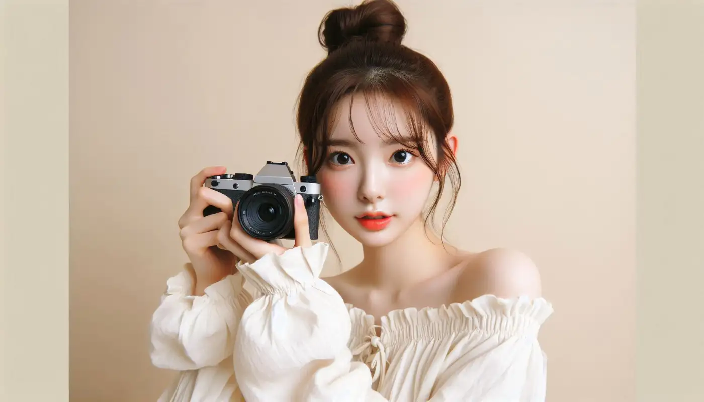 대만-여행-사진-스팟을-알아보고-인생샷-찍는-여성의-모습