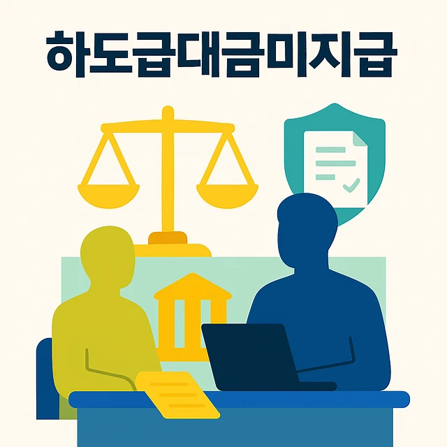 진주손해배상변호사, 하도급대금지급