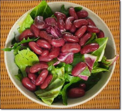 붉은 강낭콩 샐러드