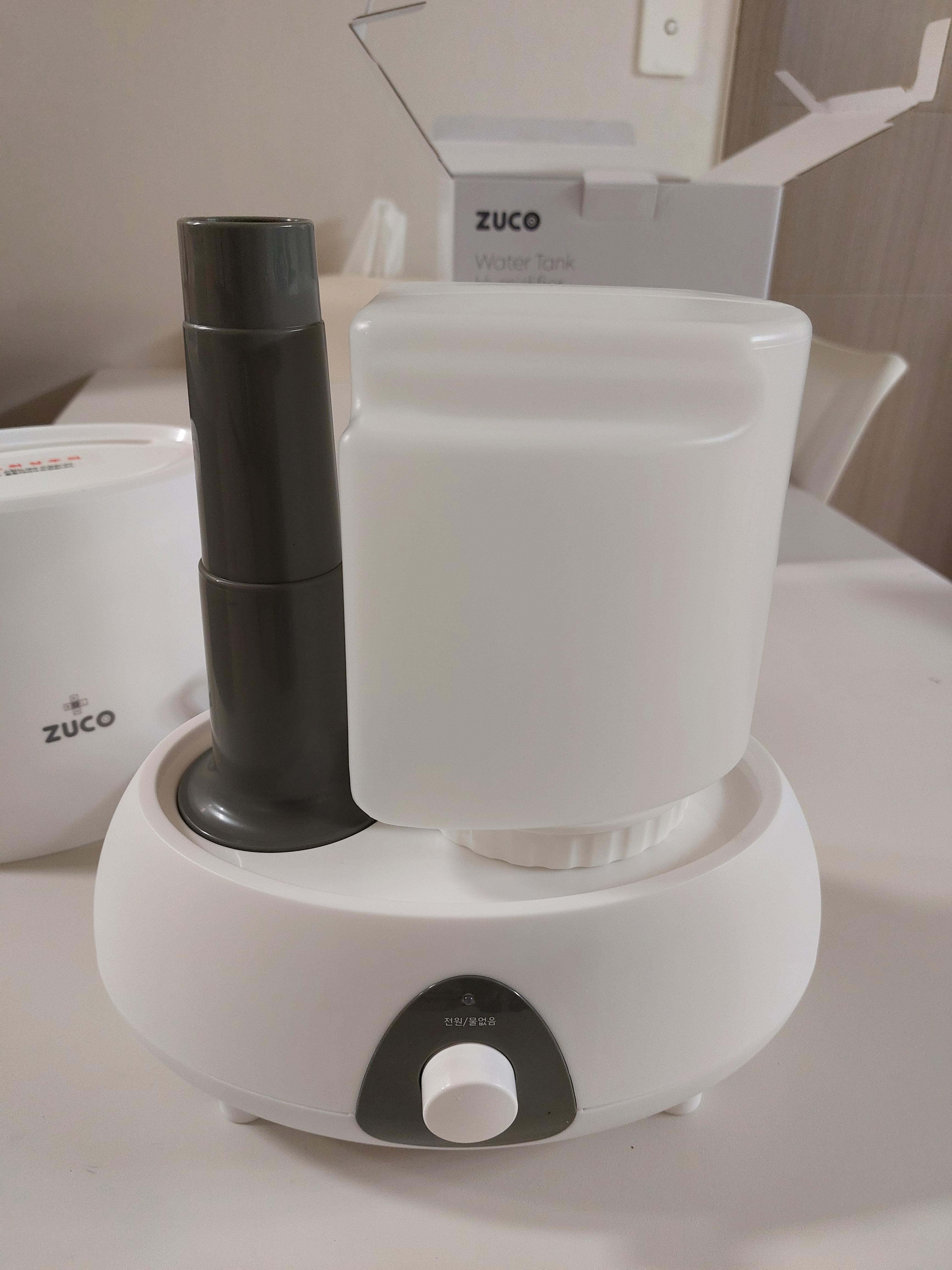 주코 가열식 가습기 내부 모습