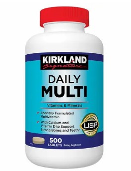 남성종합비타민 추천 - 커클랜드 시그니쳐 데일리 멀티비타민
