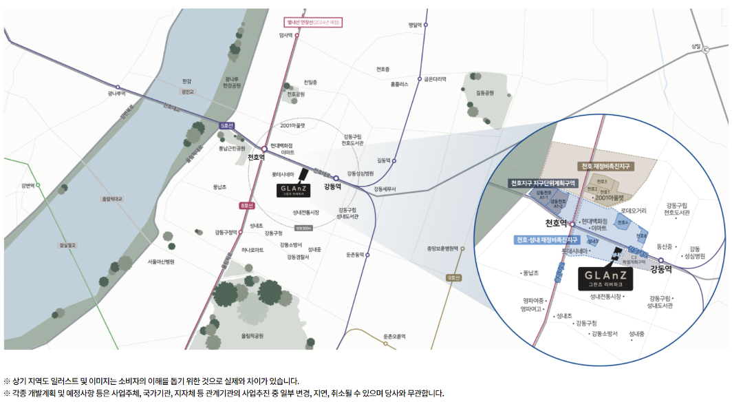 위치 및 평면도