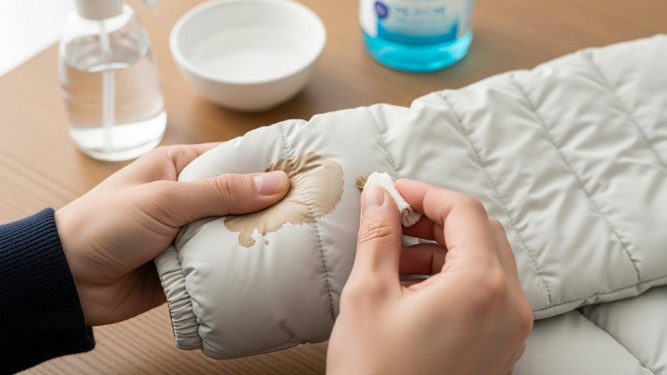 패딩 소매 찌든때 지우는 방법