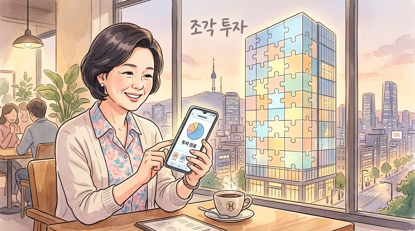 소액 투자 자산 파편화 장점과 조각 투자 앱 활용법으로 만 원짜리 건물주 되는 금융 재테크 전략
