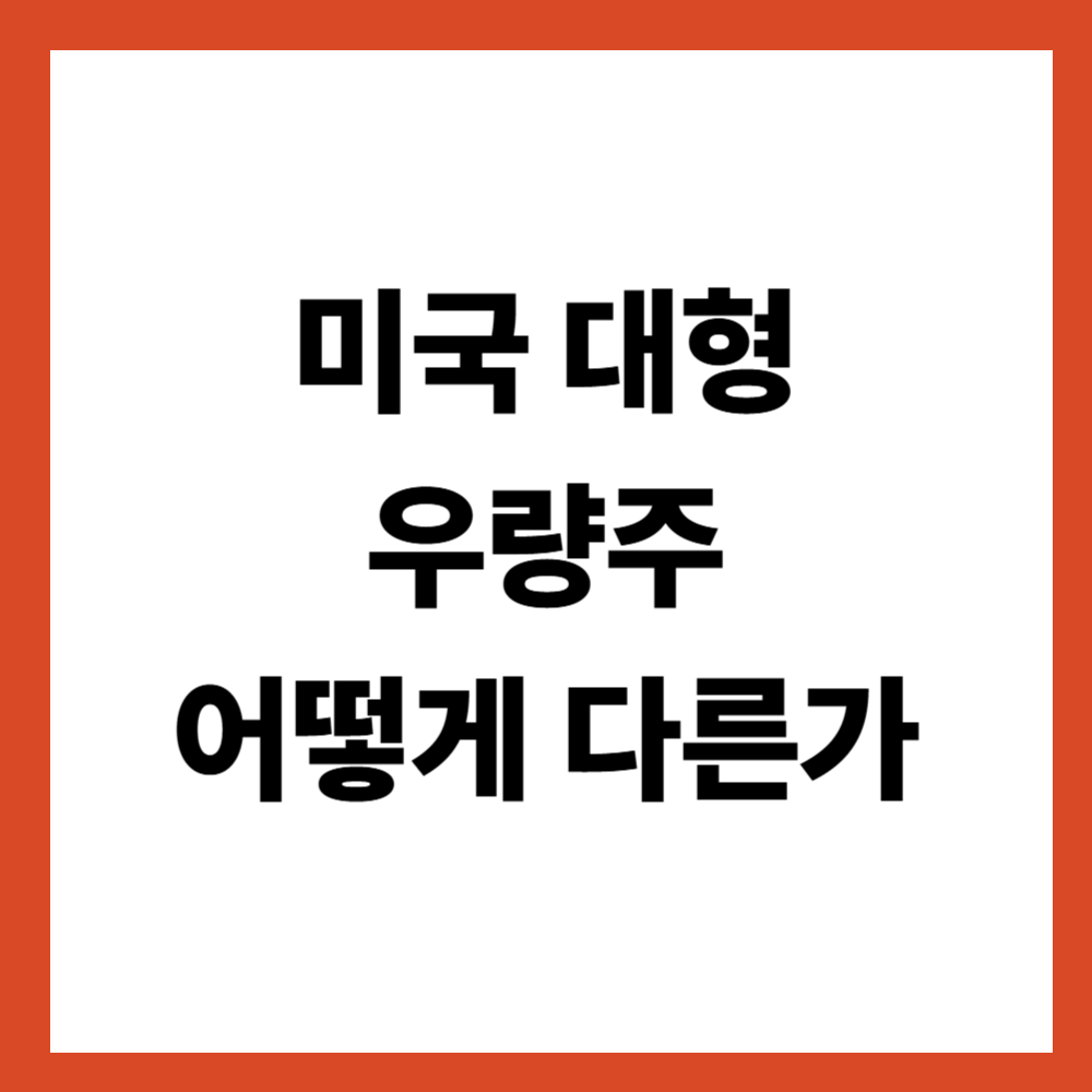 애플 vs 마이크로소프트 비교: 미국 대형 우량주는 어떻게 다른가