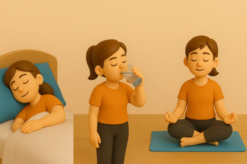 뱃살 빼는 최고의 방법