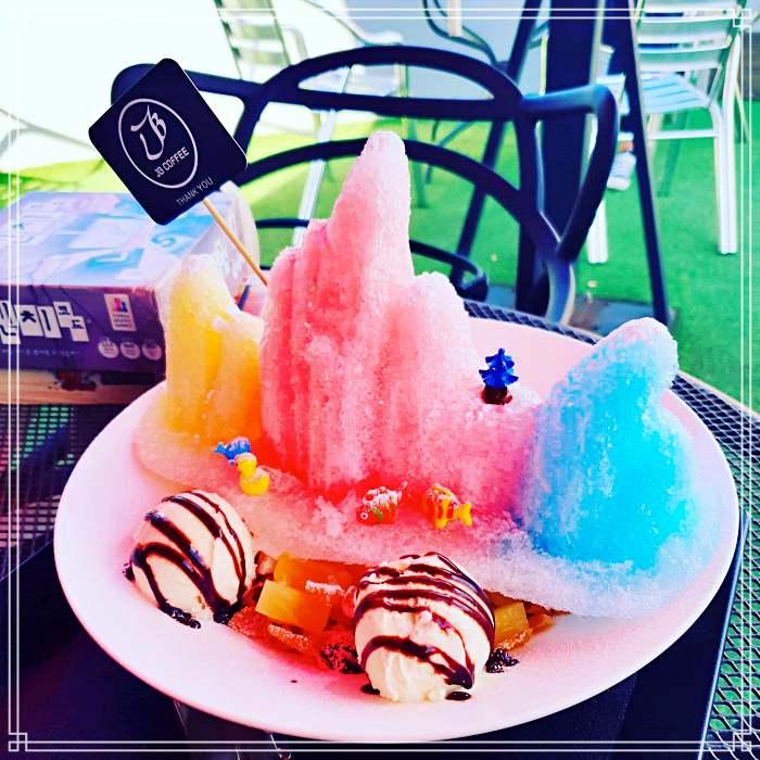 충북 단양 맛집 디저트 카페, 도담삼봉빙수