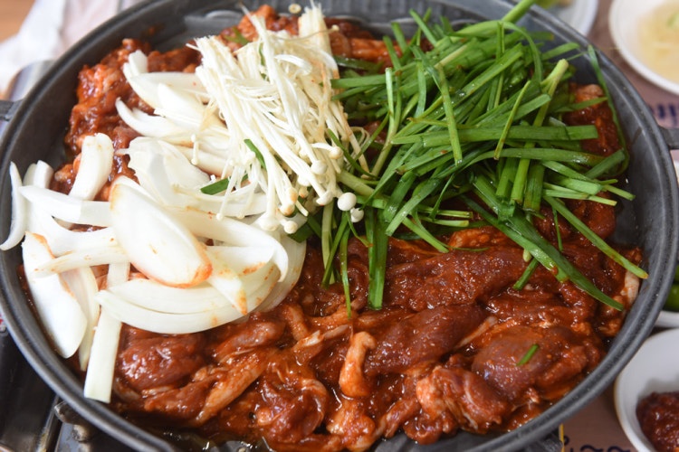 오늘N 할매식당 부산 오리양념불고기 오리백숙 맛집