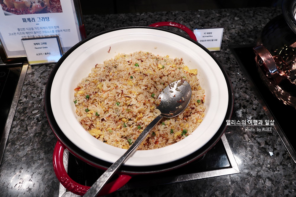 까밀리아 뷔페 (웨스틴 조선 부산) 해운대 오션뷰 레스토랑, 주말 런치 메뉴