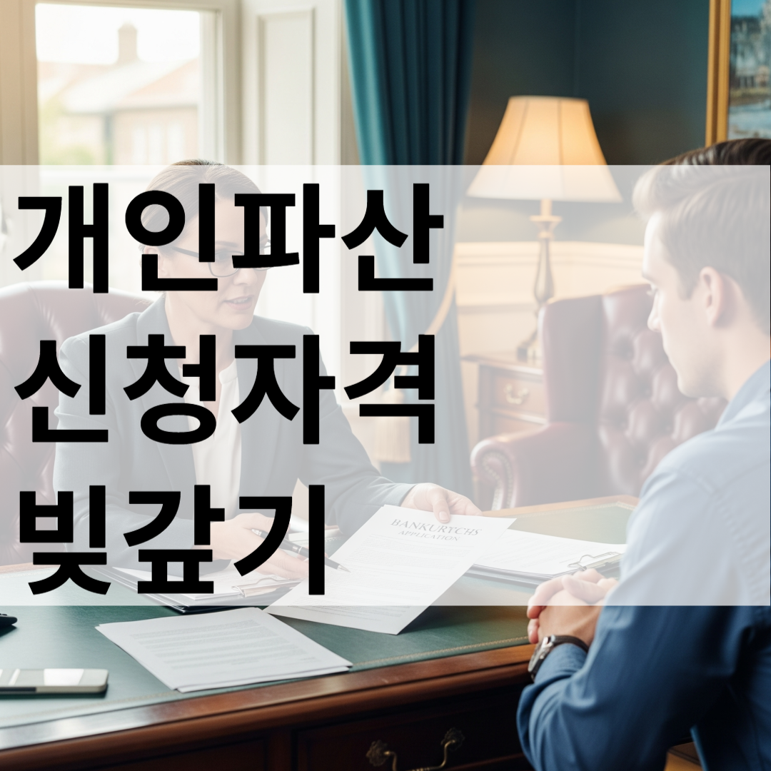 개인파산 신청자격 빚갚기