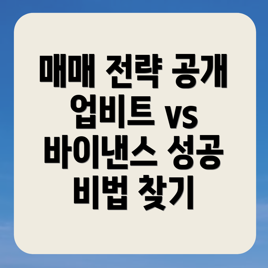 성공적인 매매 전략