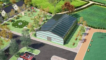 체류형 쉼터 3D 조감도와 정품 FF판넬 시공 과정_17