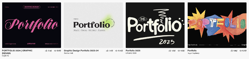 PORTFOLIO COVER DESIGN