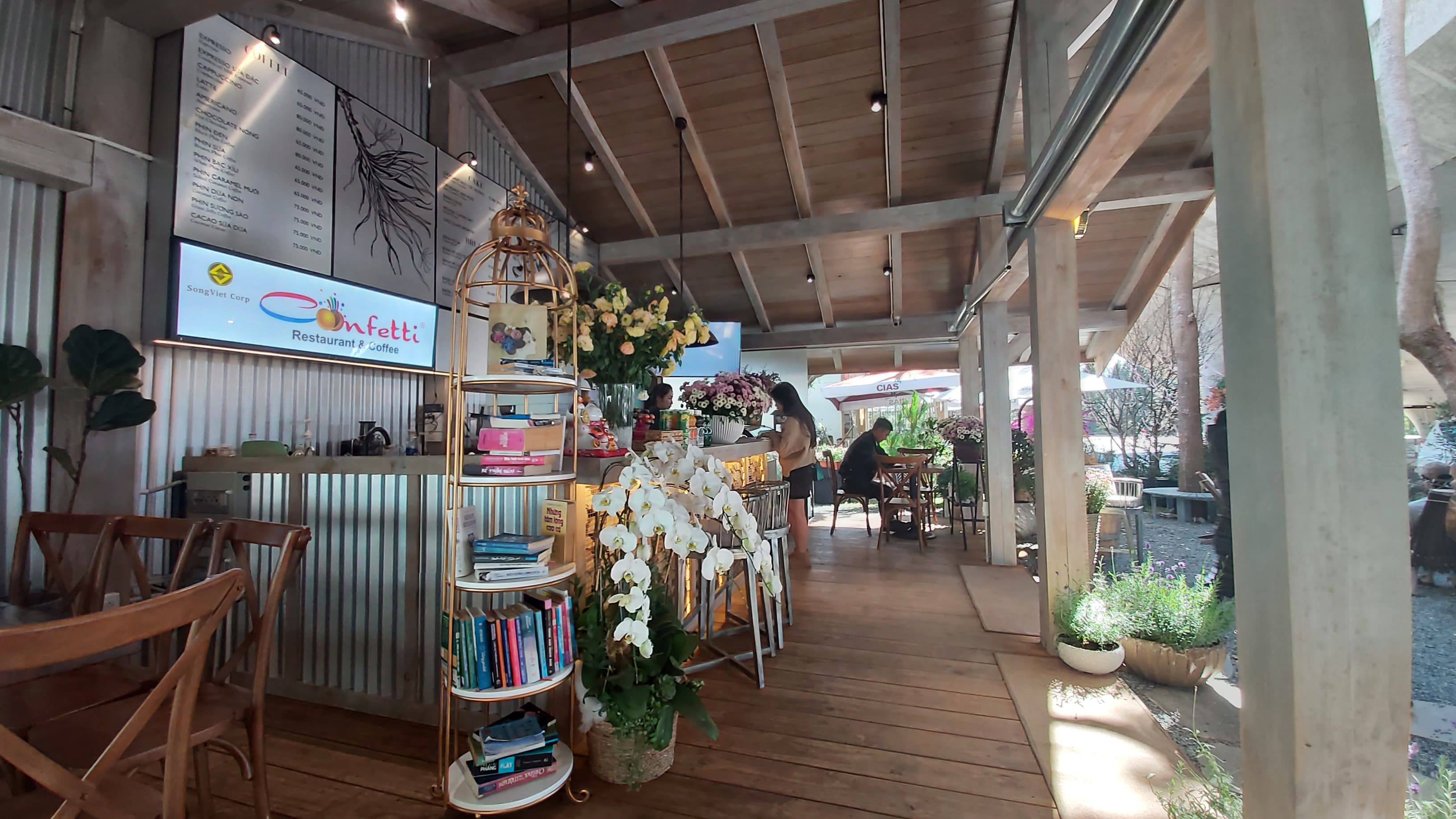 Dalat floresta cafe view