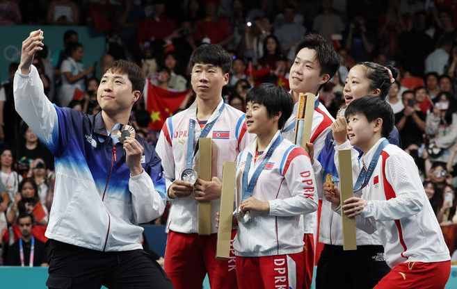 신유빈 셀카 리정식 김금용