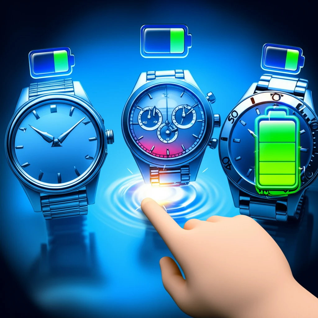 쿼츠 시계 배터리 수명 확인과 EOL..