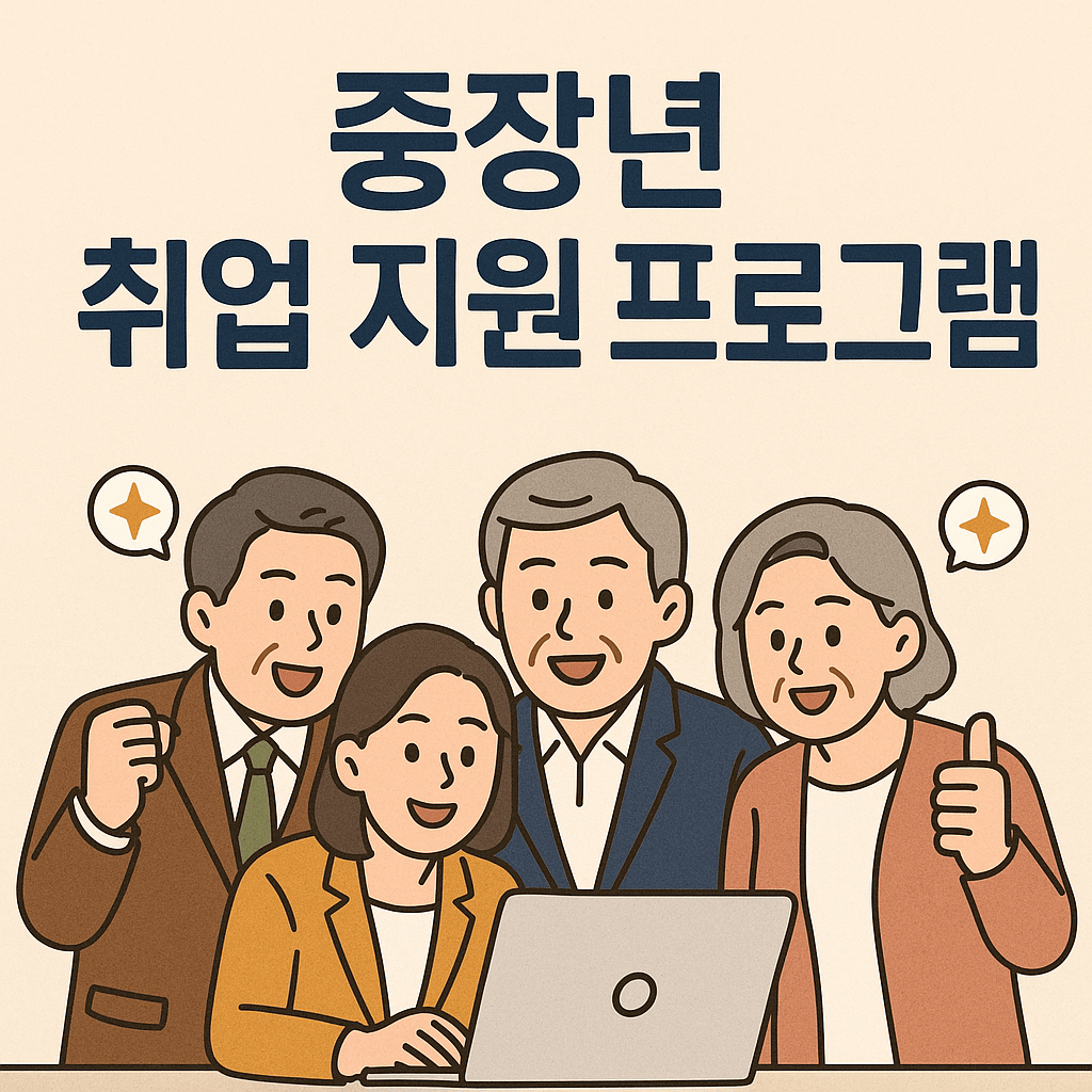 중장년 취업 지원 프로그램