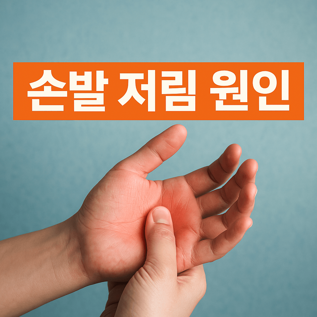 손발 저림 원인 총정리 ❘ 단순 피로가 아닌 질병 신호일 수도!