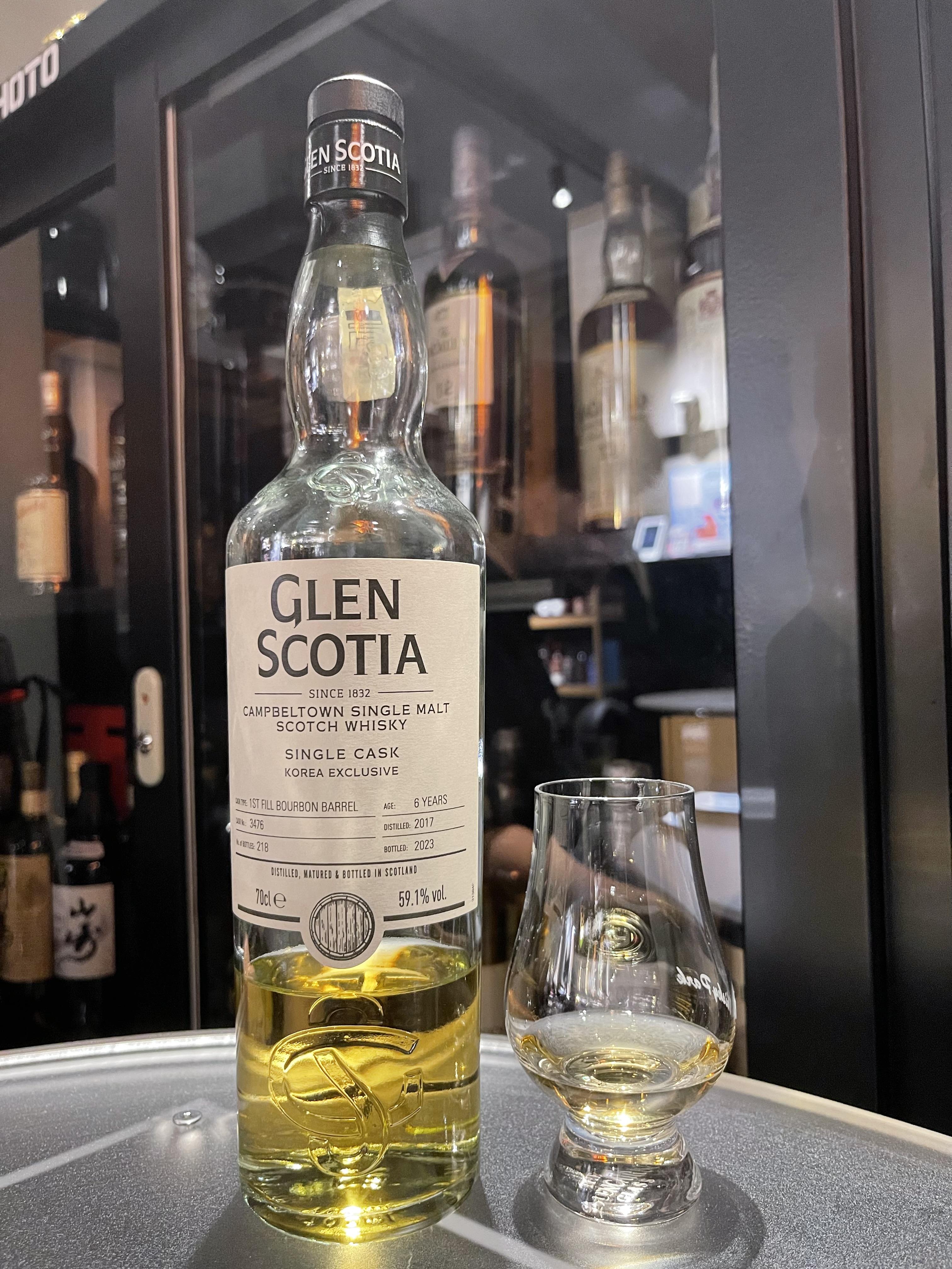 글렌스코시아 싱글캐스크 코리아 익스클루시브 6년 2023 버번