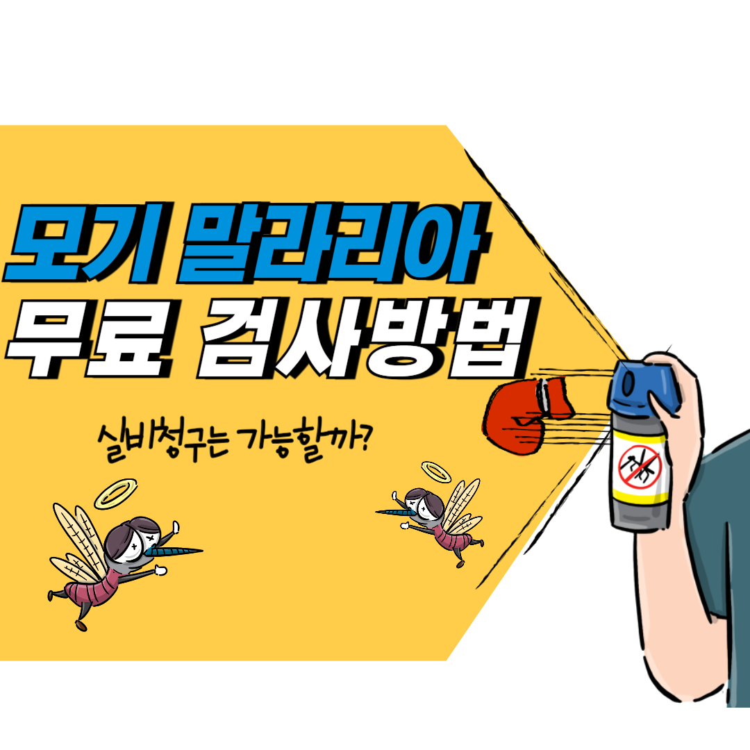말라리아 의심 증상 시 무료로 검사받는 방법과 말라리아 실비 청구 가능 여부 확인