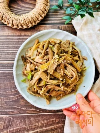 토란대 나물 볶음 삶는 법을 정리_9