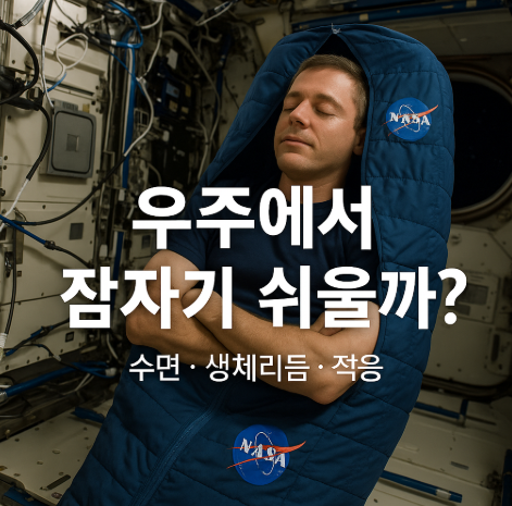 우주에서 수면