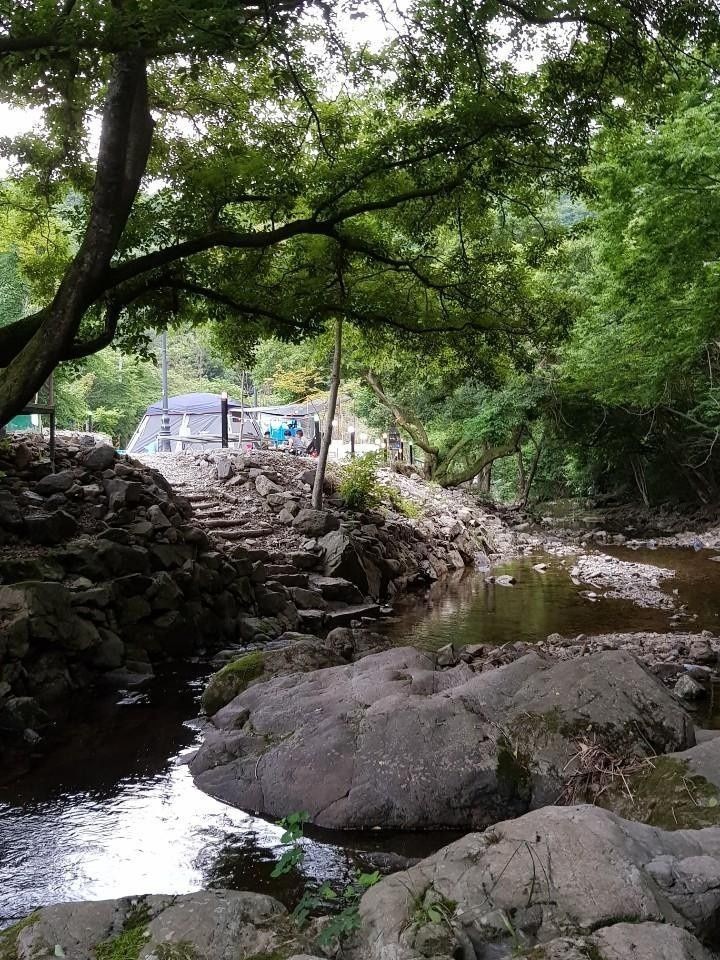 가마골계곡 캠핑장