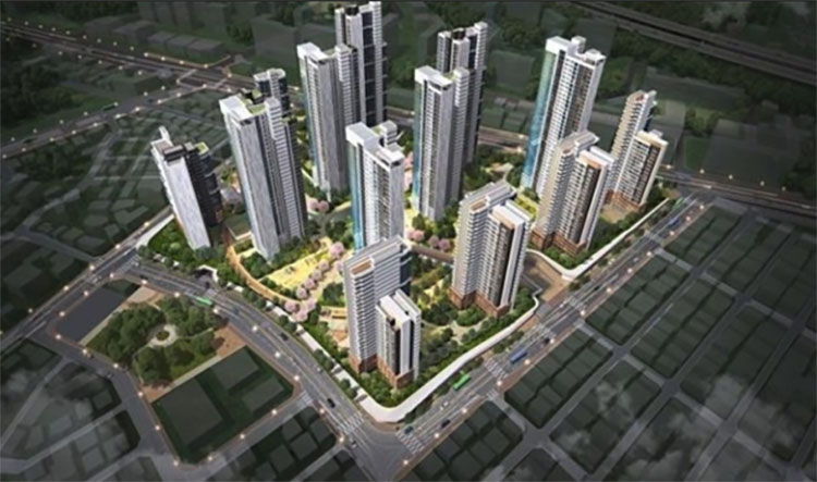 산본 1동 1지구 조감도