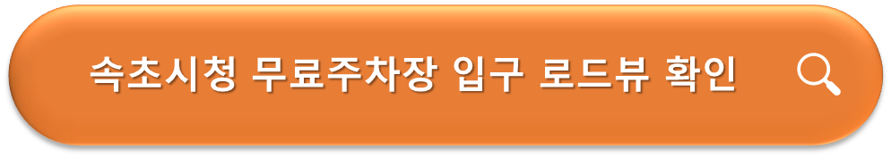 속초시청 무료주차장 로드뷰