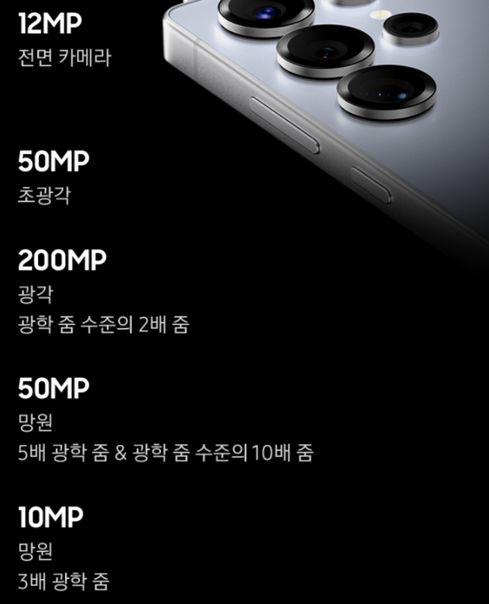S25울트라-카메라-스펙