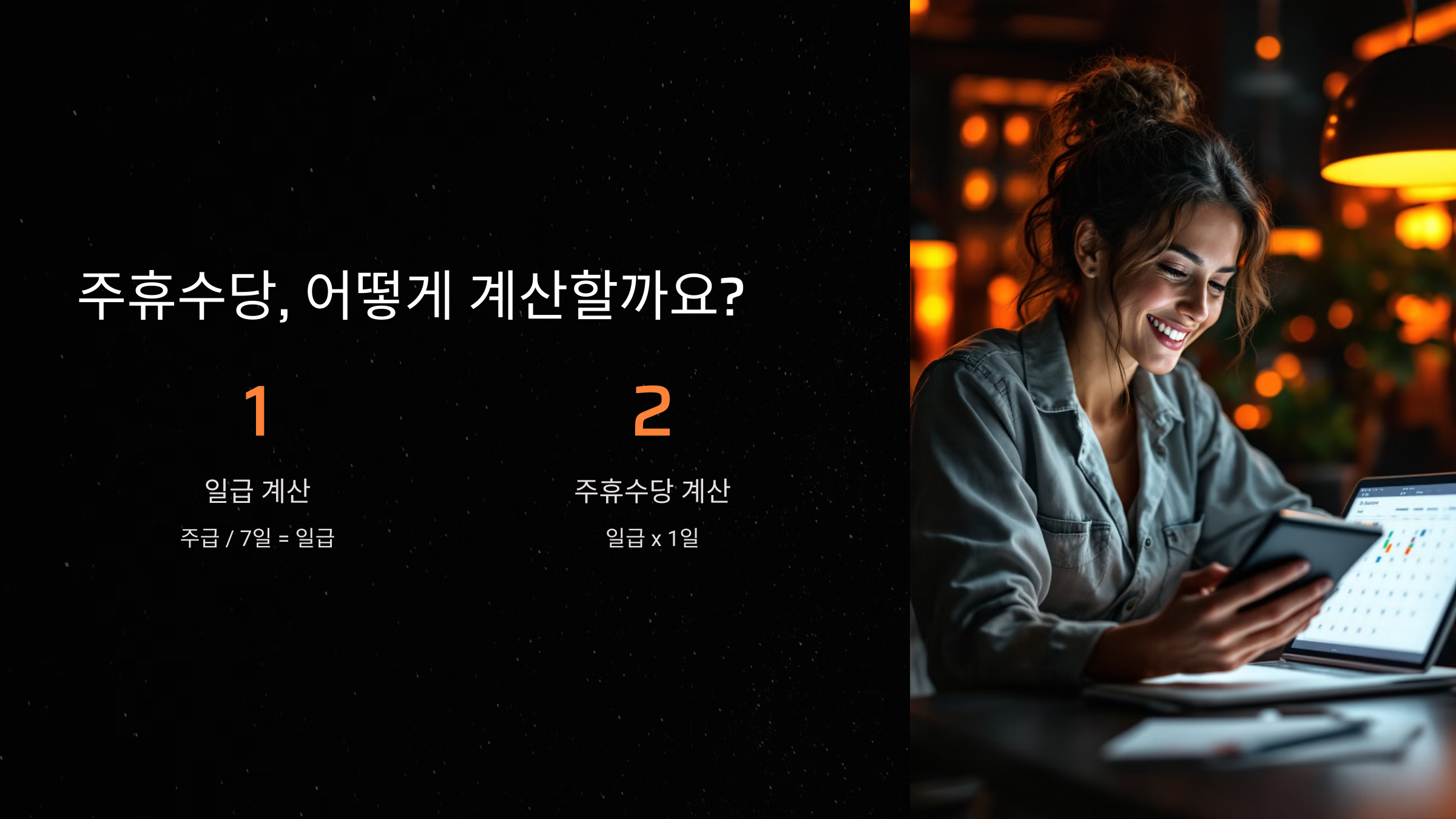 주휴수당 계산 방법