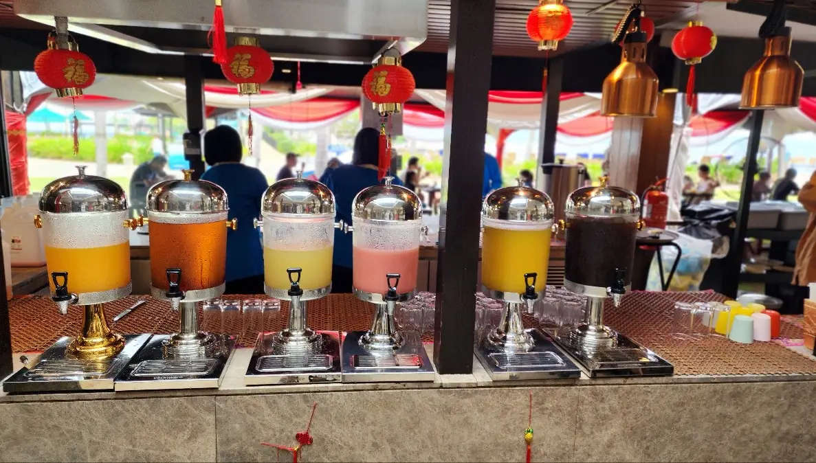 조식식당-카페타투-외부-음료수-종류