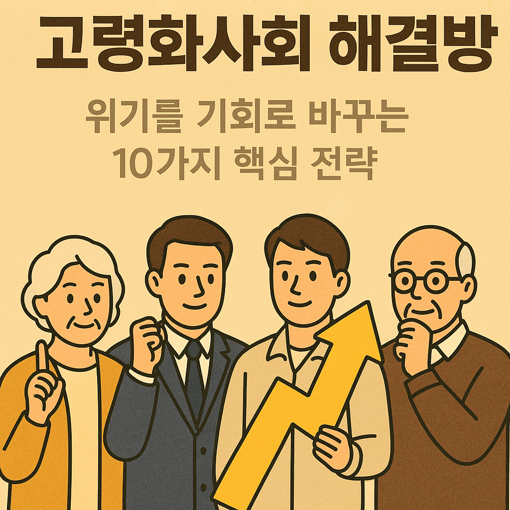 고령화사회 해결방안 위기를 기회로 바꾸는 10가지 핵심 전략 관련 사진