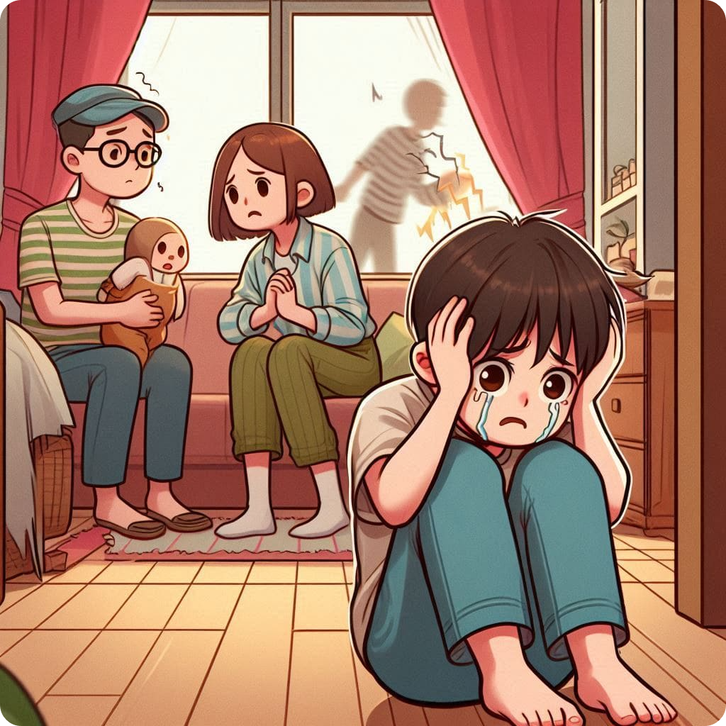 Fears of children from divorced families