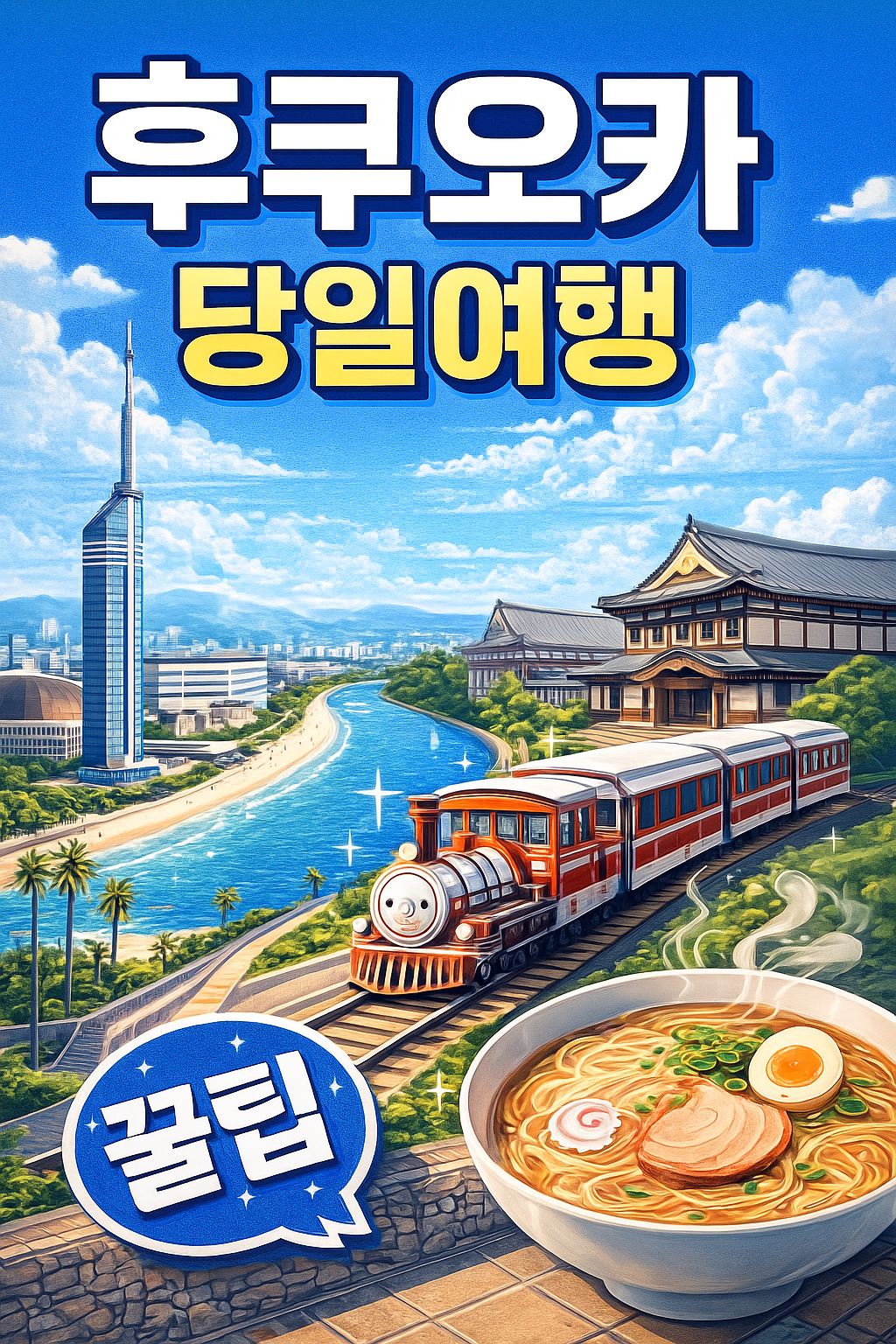 후쿠오카 당일여행 꿀팁 총정리