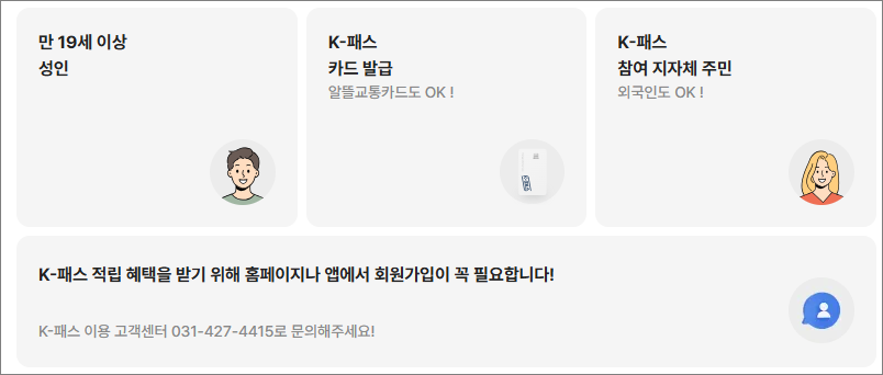 K패스다자녀혜택