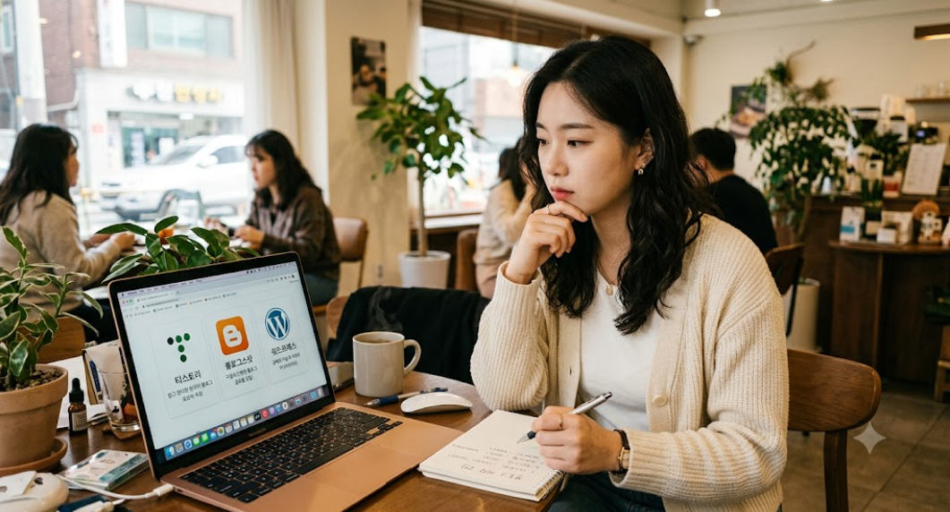 블로그 고민