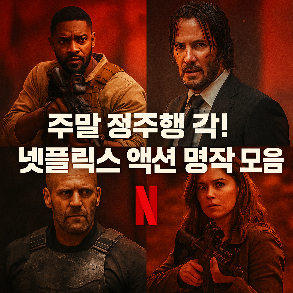 넷플릭스 액션 영화 추천 7선 지금 당장 봐야 할 역대급 명작 모음