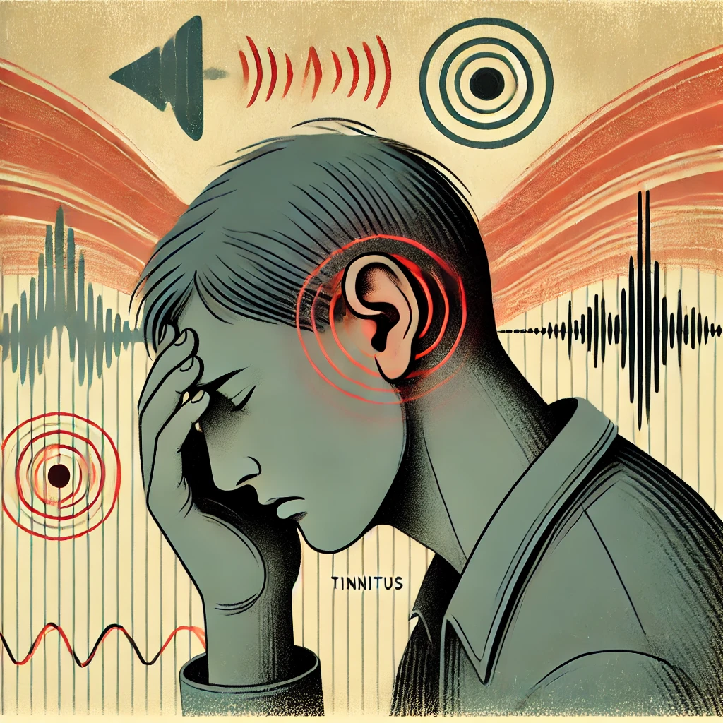 썸네일용 대표이미지(Featured Thumbnail Image): 이명과 난청이 찾아와서 괴로워하는 사람