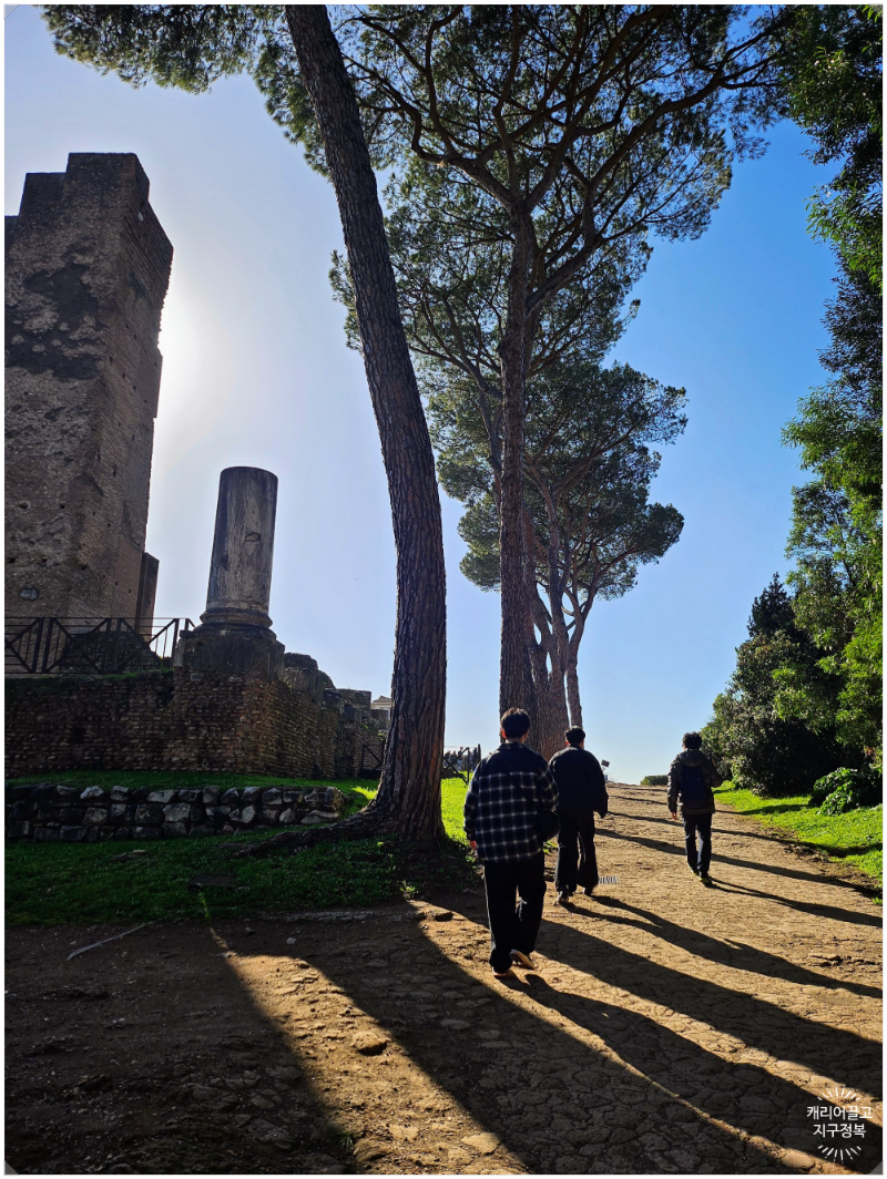 팔라티노 언덕에 가다.