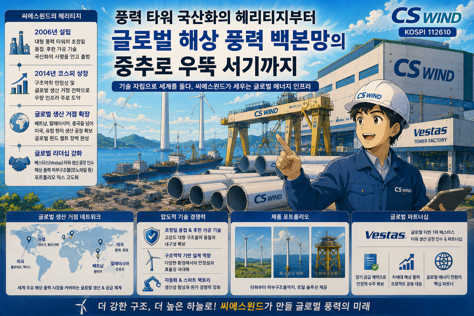 글로벌 풍력의 미래, 씨에스윈드
