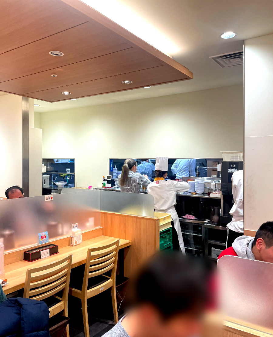 교토 포르타 도톤보리 카무쿠라 라멘 실내