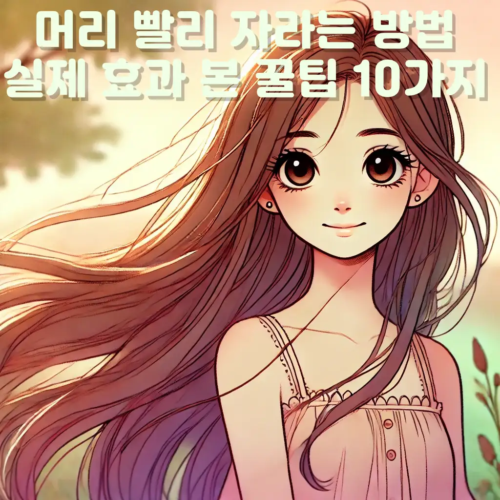 머리 빨리 자라는 방법, 실제 효과 본 꿀팁 10가지와 최저가 영양제 추천 (3만원 절약)