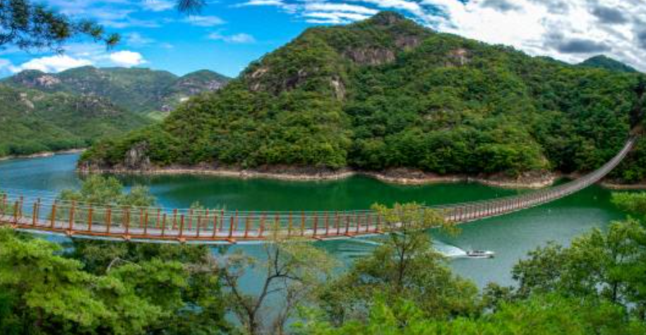 제천시 옥순봉 출렁다리